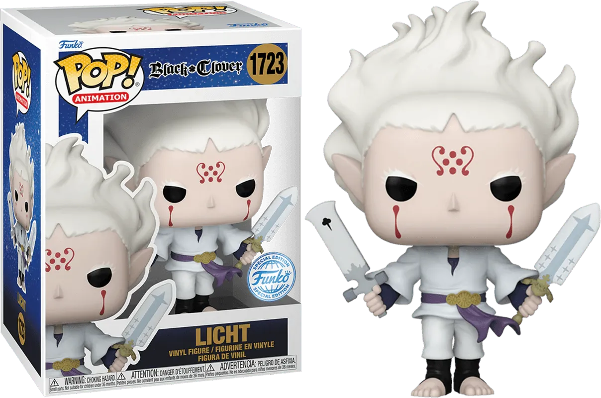 FUN81674 Black Clover - Licht with Sword US Exclusive Pop! Vinyl [RS] - Funko - Titan Pop Culture