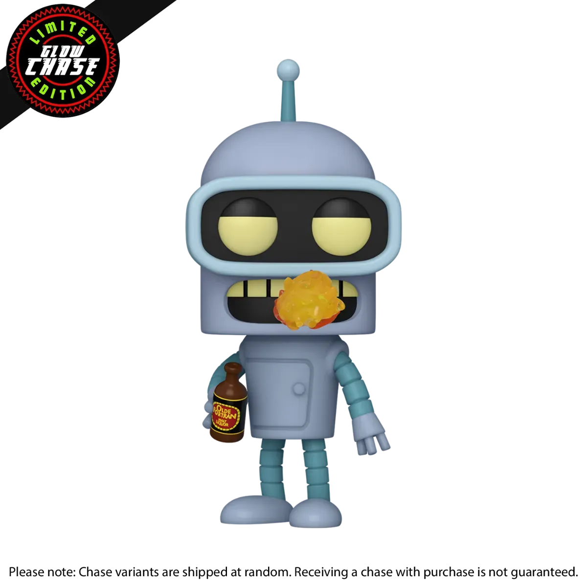 FUN81941 Futurama - Bender with Fire Breath US Exclusive (with chase) Pop! Vinyl [RS] - Funko - Titan Pop Culture