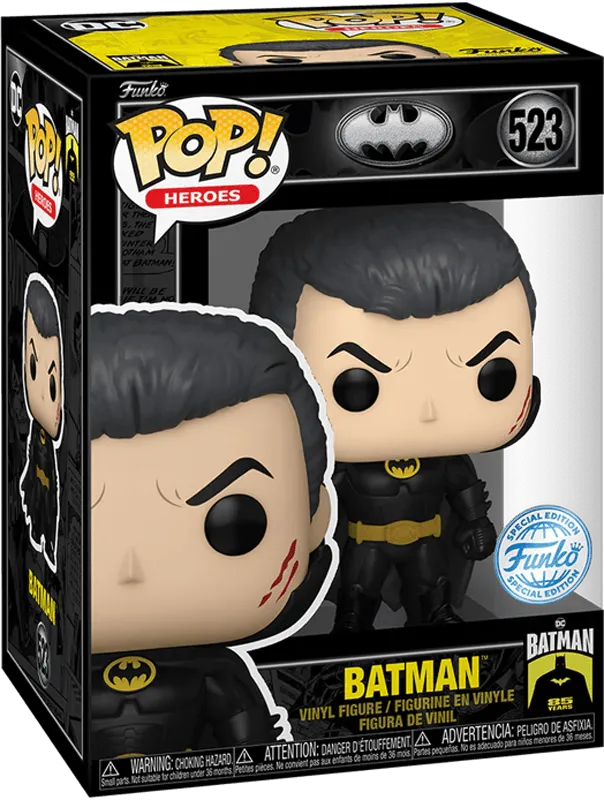 FUN82095 Batman: 85th Anniversary - Batman Unmasked (1989) US Exclusive Pop! Vinyl [RS] - Funko - Titan Pop Culture