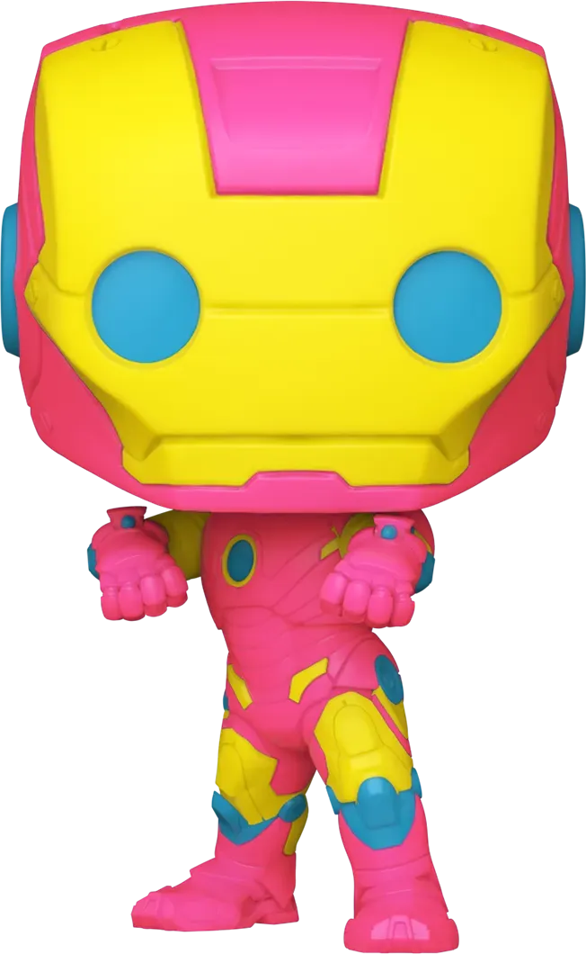 FUN82377 Marvel Comics - Iron Man MkIII (Infinity Saga) US Exclusive Black Light Pop! Vinyl [RS] - Funko - Titan Pop Culture