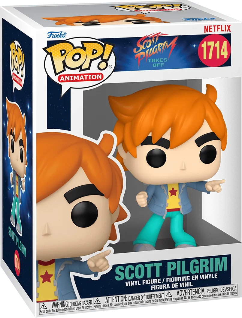 FUN82458 Scott Pilgrim (2023) - Scott Pilgrim Pop! Vinyl - Funko - Titan Pop Culture