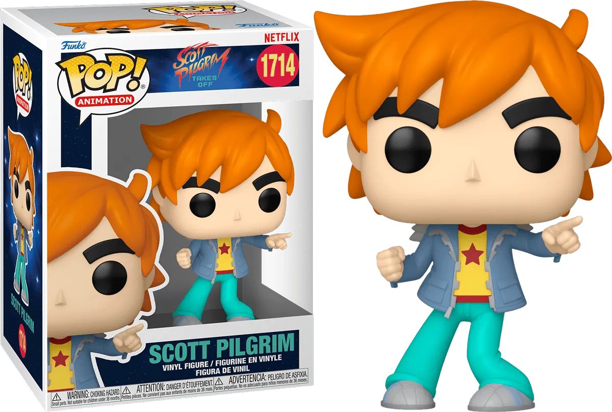 FUN82458 Scott Pilgrim (2023) - Scott Pilgrim Pop! Vinyl - Funko - Titan Pop Culture
