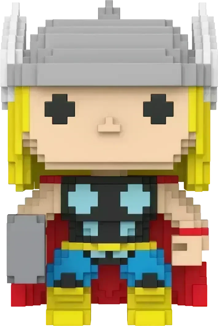 FUN82481 Marvel: 8-Bit - Thor 8-Bit US Exclusive Pop! Vinyl [RS] - Funko - Titan Pop Culture