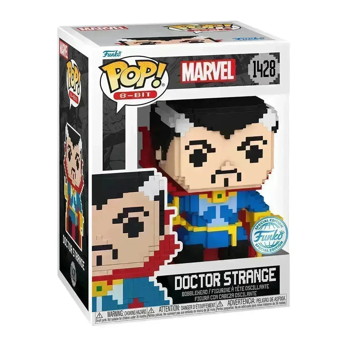 FUN82701 Marvel Comics - Dr Strange 8-Bit US Exclusive Pop! Vinyl [RS] - Funko - Titan Pop Culture