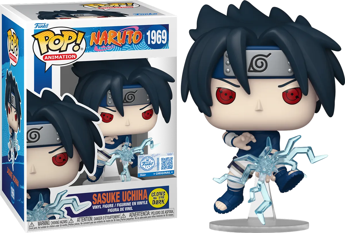 FUN82760 Naruto - Sasuke Uchiha (Chidori Glow) New Classics Pop! Vinyl [RS] - Funko - Titan Pop Culture