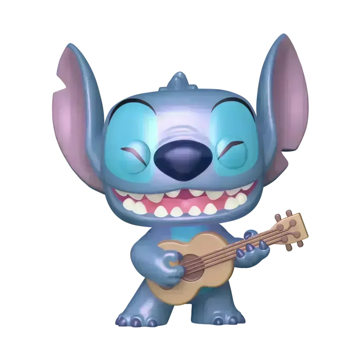 FUN82880 Lilo & Stitch - Stitch with Ukulele US Exclusive Pearlescent Pop! Vinyl [RS] - Funko - Titan Pop Culture