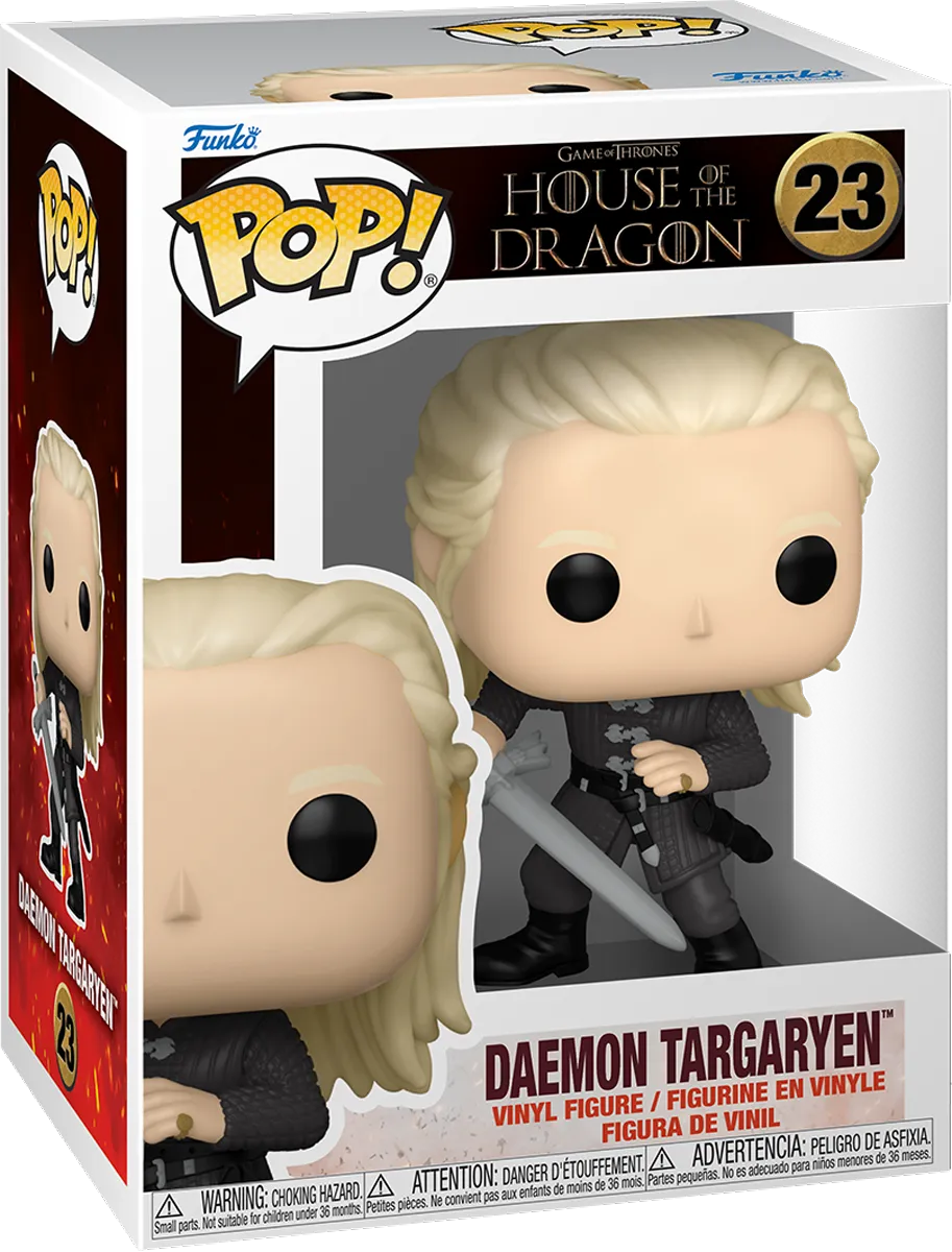 FUN83464 House of the Dragon - Daemon Targaryen Pop! Vinyl - Funko - Titan Pop Culture