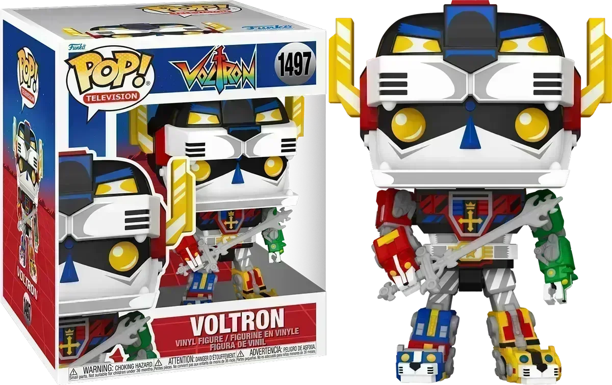 FUN83468 Voltron - Voltron Retro 6" Pop! Vinyl - Funko - Titan Pop Culture
