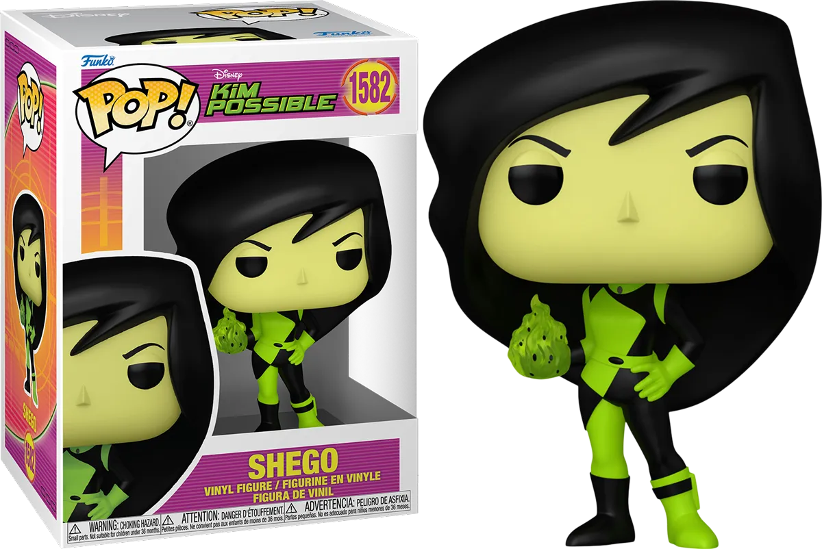 FUN83526 Kim Possible - Shego Pop! Vinyl - Funko - Titan Pop Culture