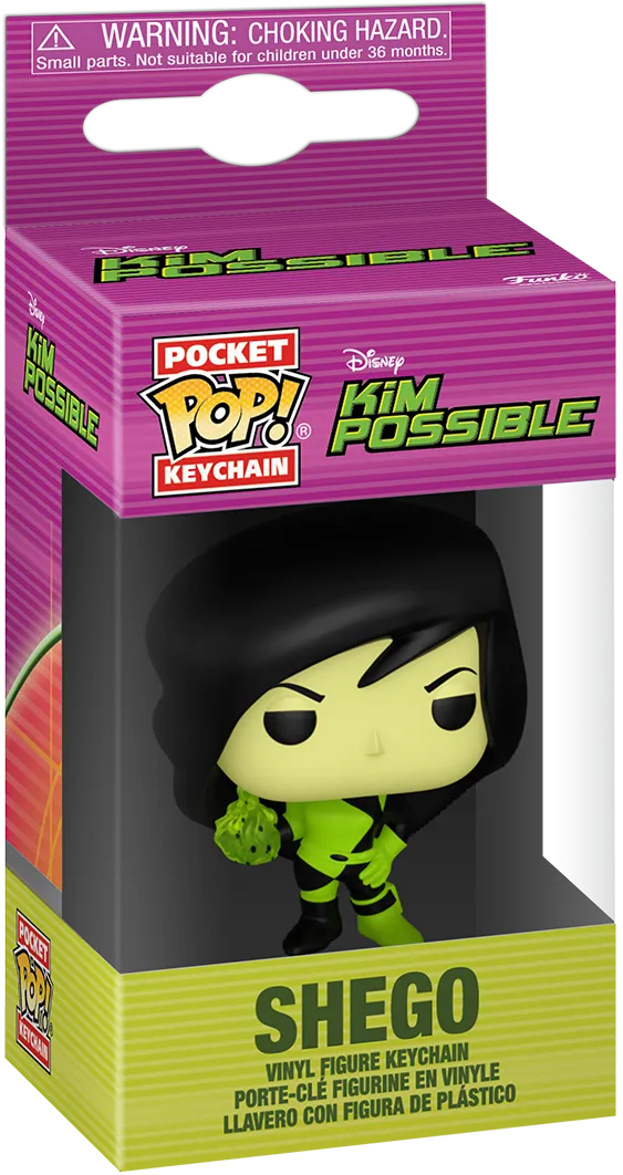 FUN83528 Kim Possible - Shego Pop! Keychain - Funko - Titan Pop Culture