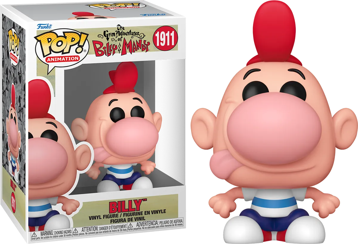 FUN83532 Grim Adventures of Billy & Mandy - Billy Pop! Vinyl - Funko - Titan Pop Culture