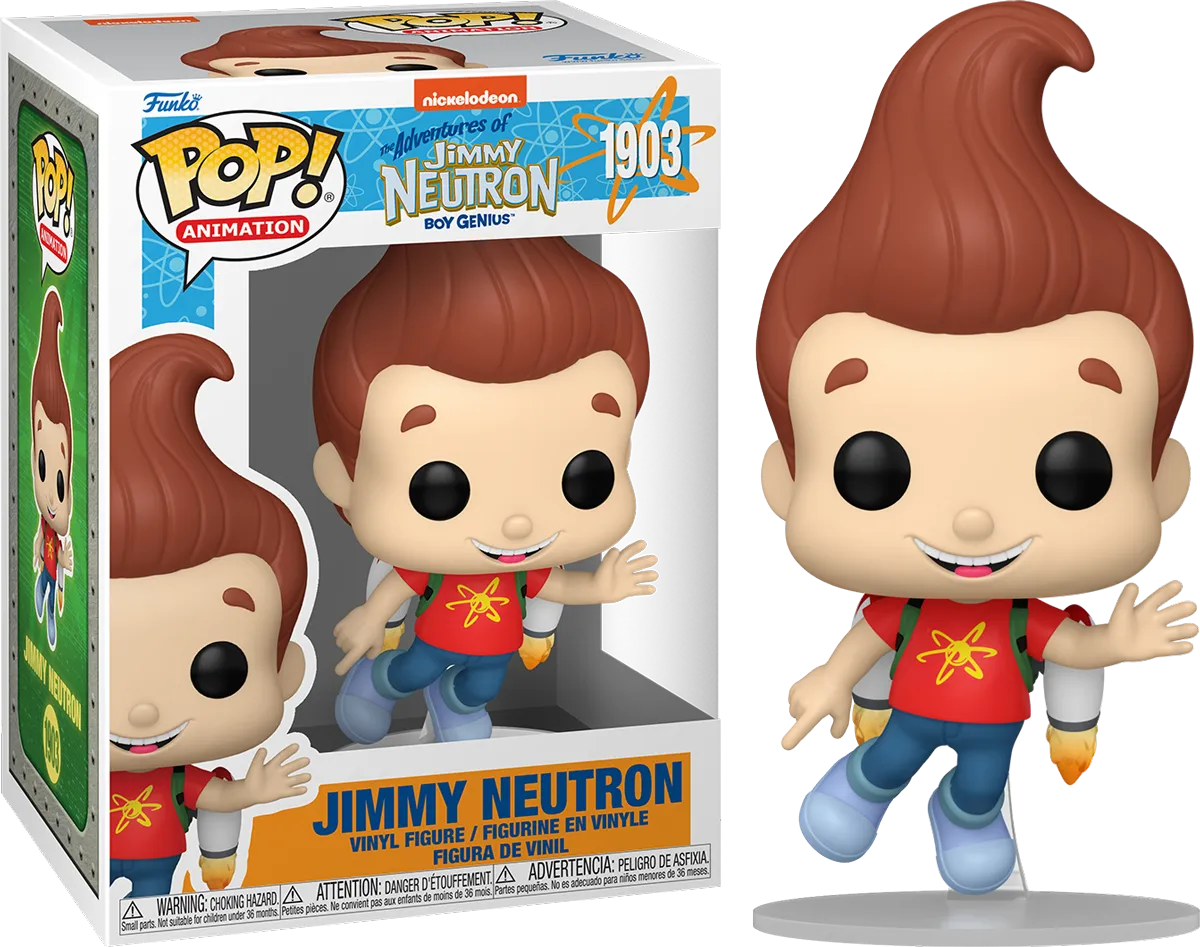 FUN83536 The Adventures of Jimmy Neutron, Boy Genius - Jimmy Neutron Pop! Vinyl - Funko - Titan Pop Culture