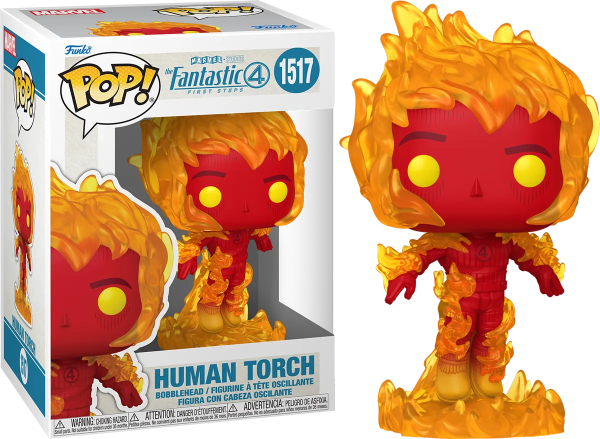 FUN83586 The Fantastic Four (2025) - Human Torch Pop! Vinyl - Funko - Titan Pop Culture