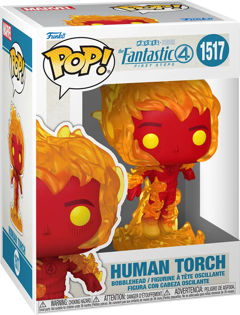 FUN83586 The Fantastic Four (2025) - Human Torch Pop! Vinyl - Funko - Titan Pop Culture