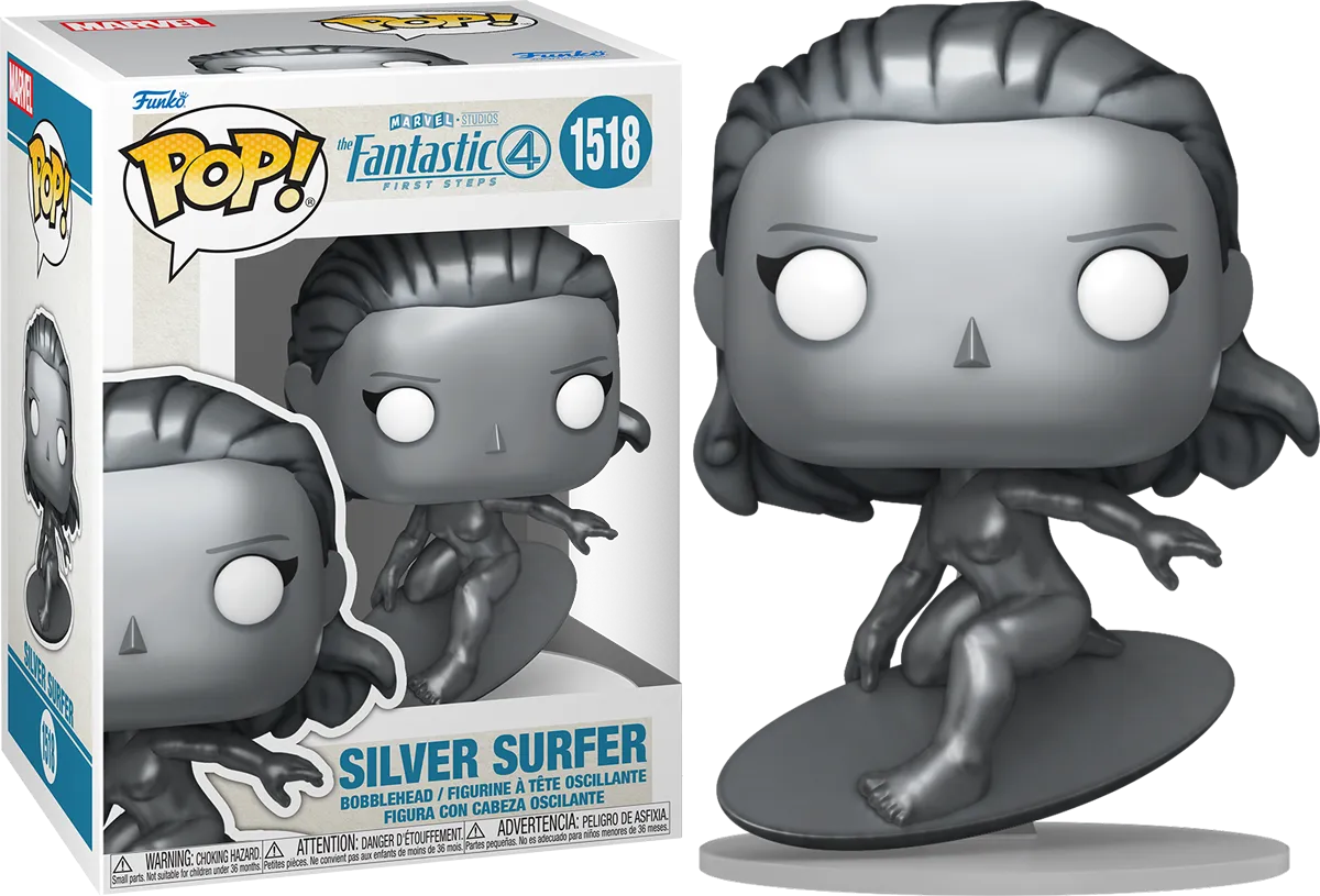 FUN83587 The Fantastic Four (2025) - Silver Surfer Pop! Vinyl - Funko - Titan Pop Culture
