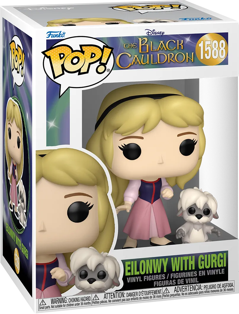 FUN83598 The Black Cauldron - Eilowny with Gurgi Pop! Vinyl - Funko - Titan Pop Culture