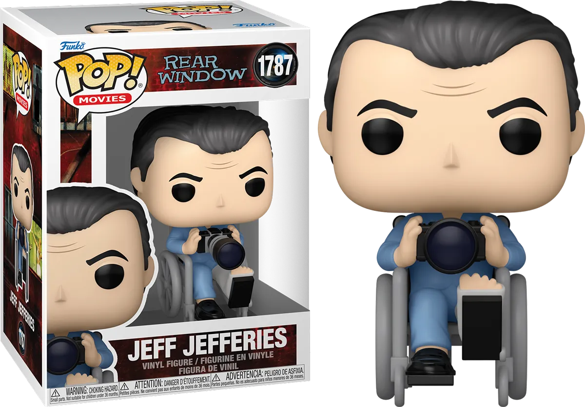 FUN83602 Rear Window (1954) - L.B. "Jeff" Jefferies Pop! Vinyl - Funko - Titan Pop Culture