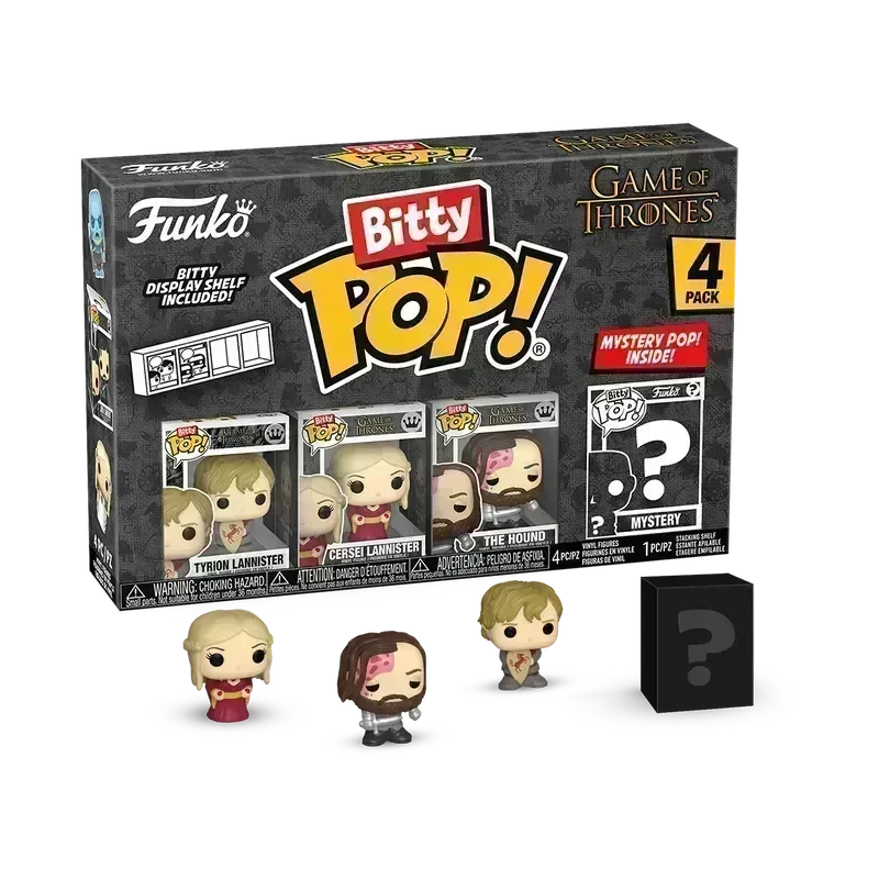 FUN83650 Game of Thrones - Tyrion Bitty Pop! 4-Pack - Funko - Titan Pop Culture