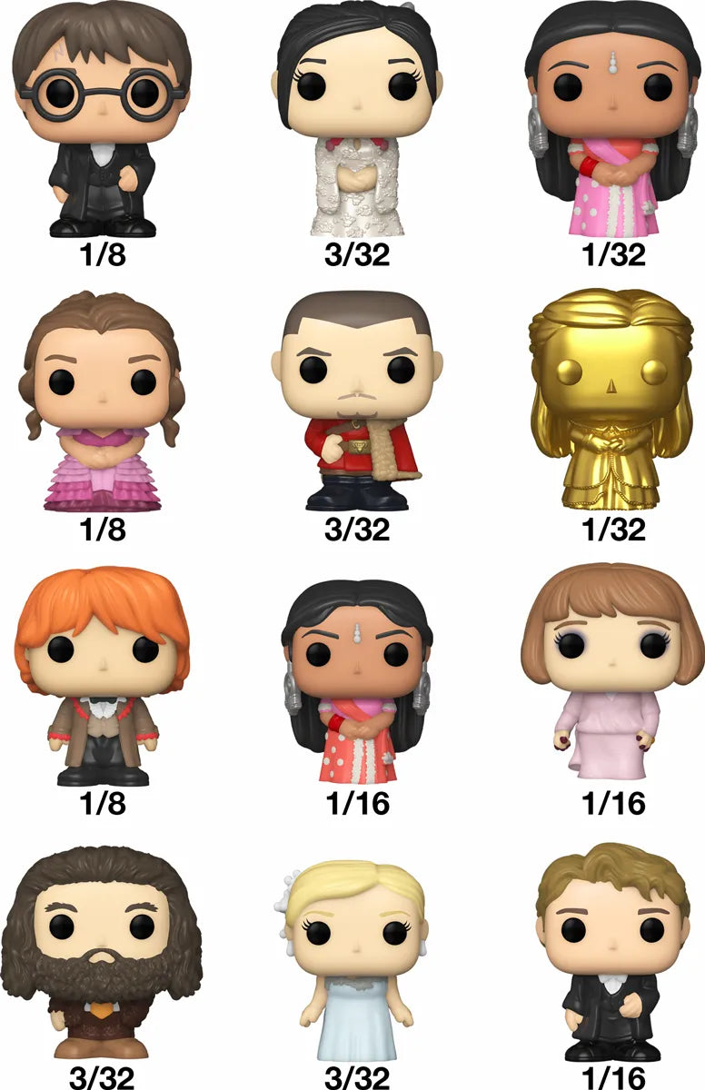 FUN83660 Harry Potter: Goblet of Fire - Bitty Pop! Blind Bag Assortment (Display of 32) - Funko TBA - Titan Pop Culture