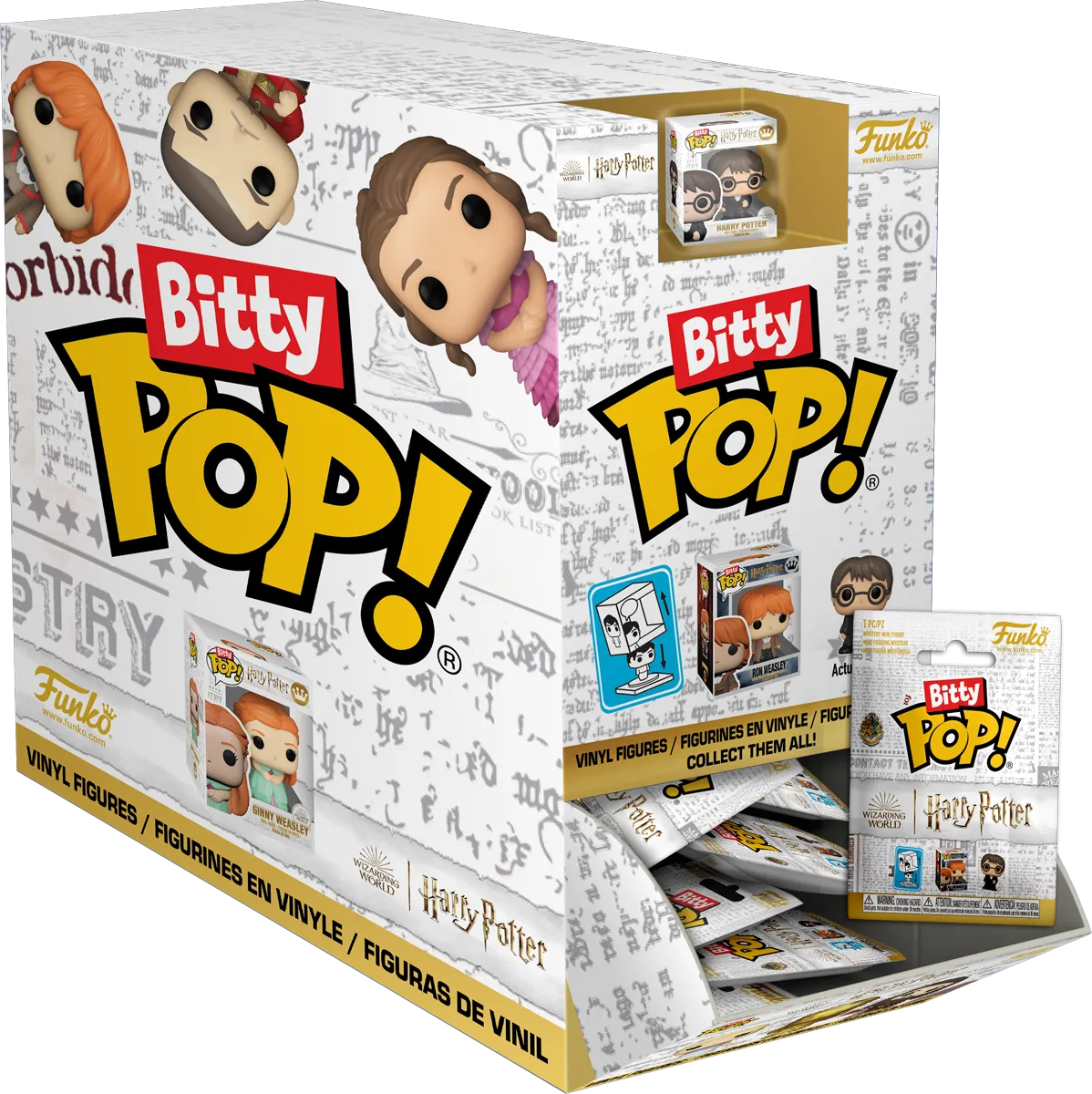 FUN83660 Harry Potter: Goblet of Fire - Bitty Pop! Blind Bag Assortment (Display of 32) - Funko TBA - Titan Pop Culture