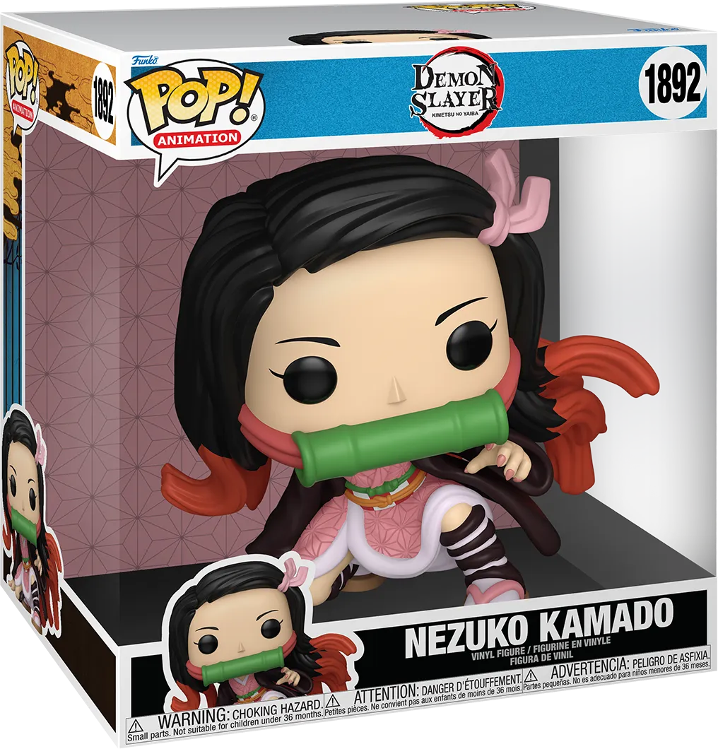 FUN83682 Demon Slayer - Nezuko 10" Pop! Vinyl - Funko - Titan Pop Culture
