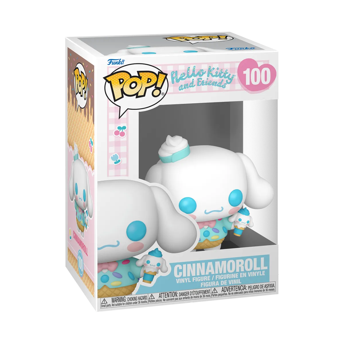 FUN83693 Hello Kitty - Cinnamoroll (Ice-cream Cone) Pop! Vinyl - Funko - Titan Pop Culture