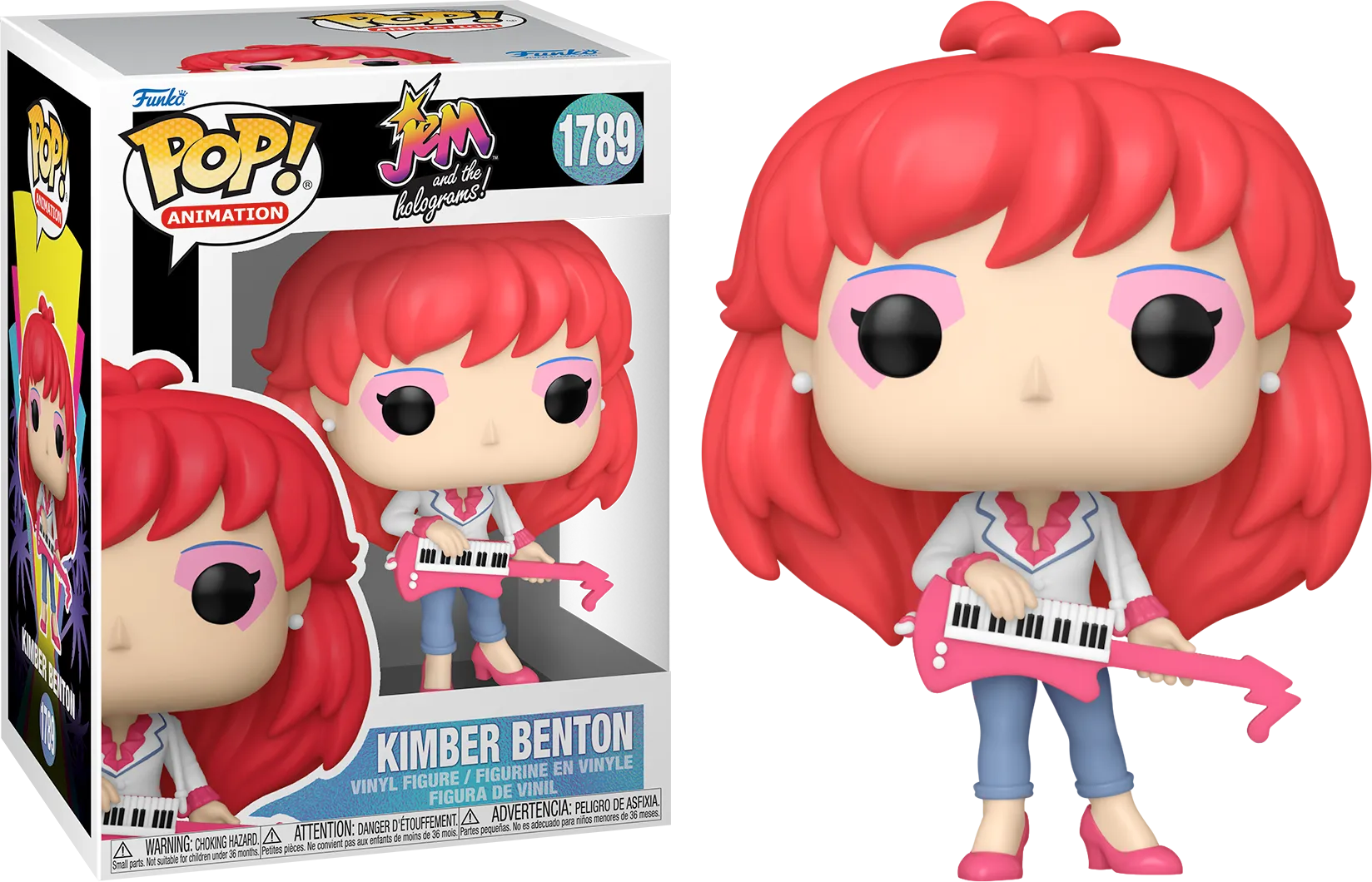 FUN83733 Jem and the Holograms - Kimber Benton Pop! Vinyl - Funko - Titan Pop Culture