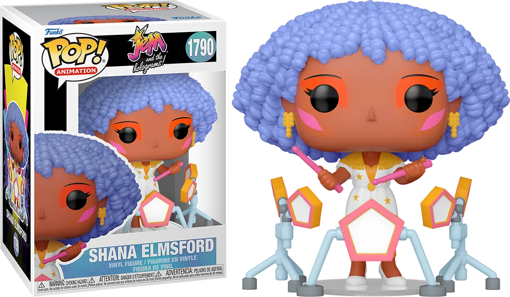 FUN83734 Jem and the Holograms - Shana Elmsford Pop! Vinyl - Funko - Titan Pop Culture