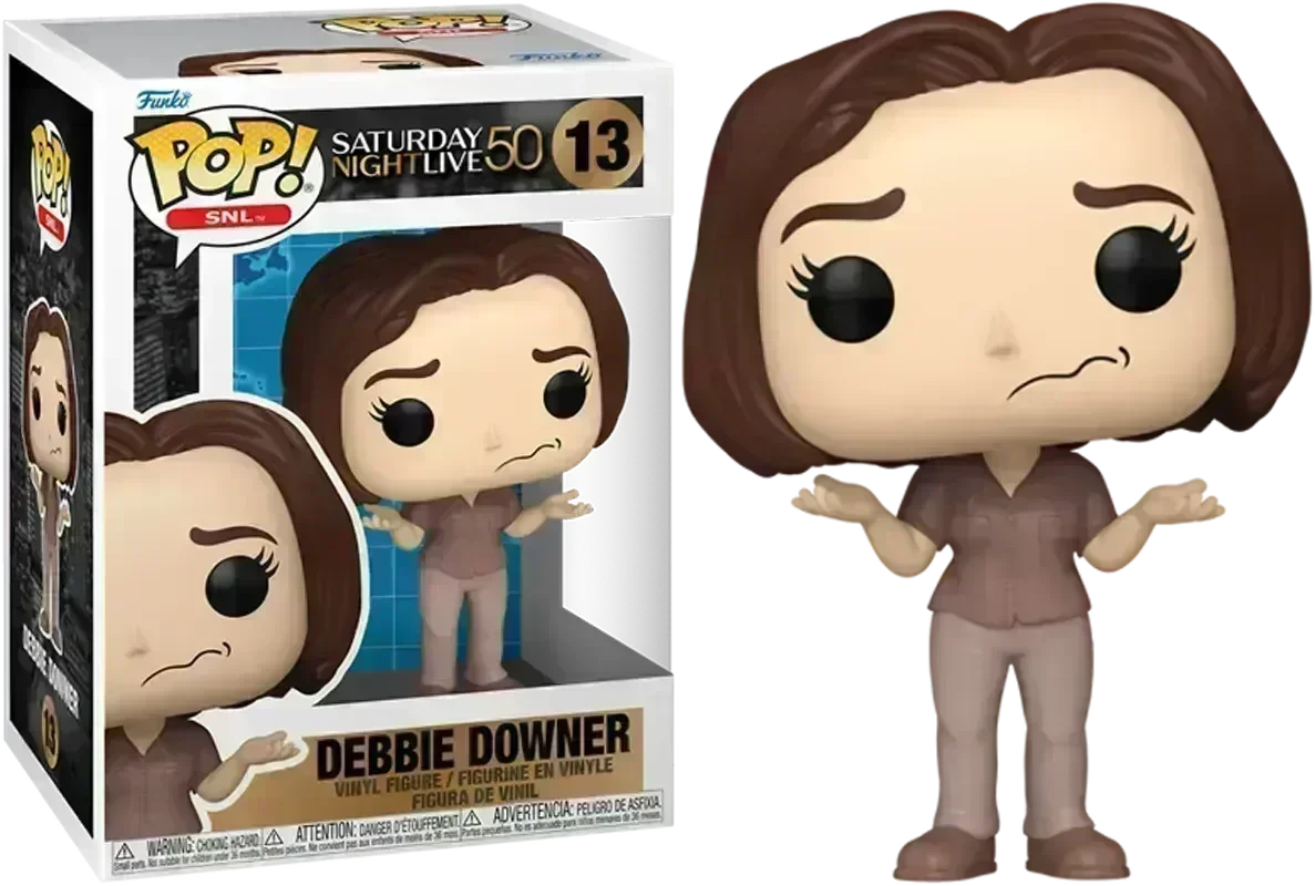 FUN83755 Saturday Night Live: 50th Anniversary - Debbie Downer Pop! Vinyl - Funko - Titan Pop Culture