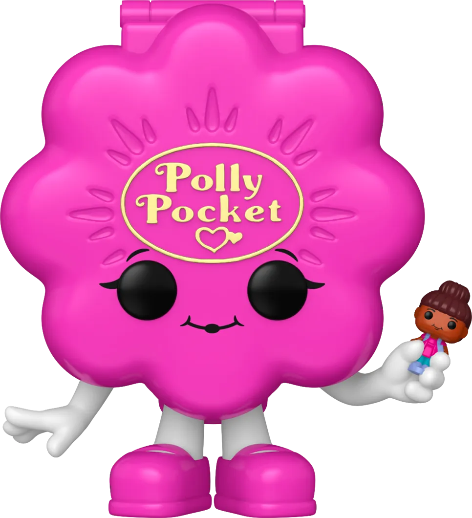 FUN83816 Retro Toys: Polly Pocket - Flower Shell (Pink) Pop! Vinyl - Funko - Titan Pop Culture