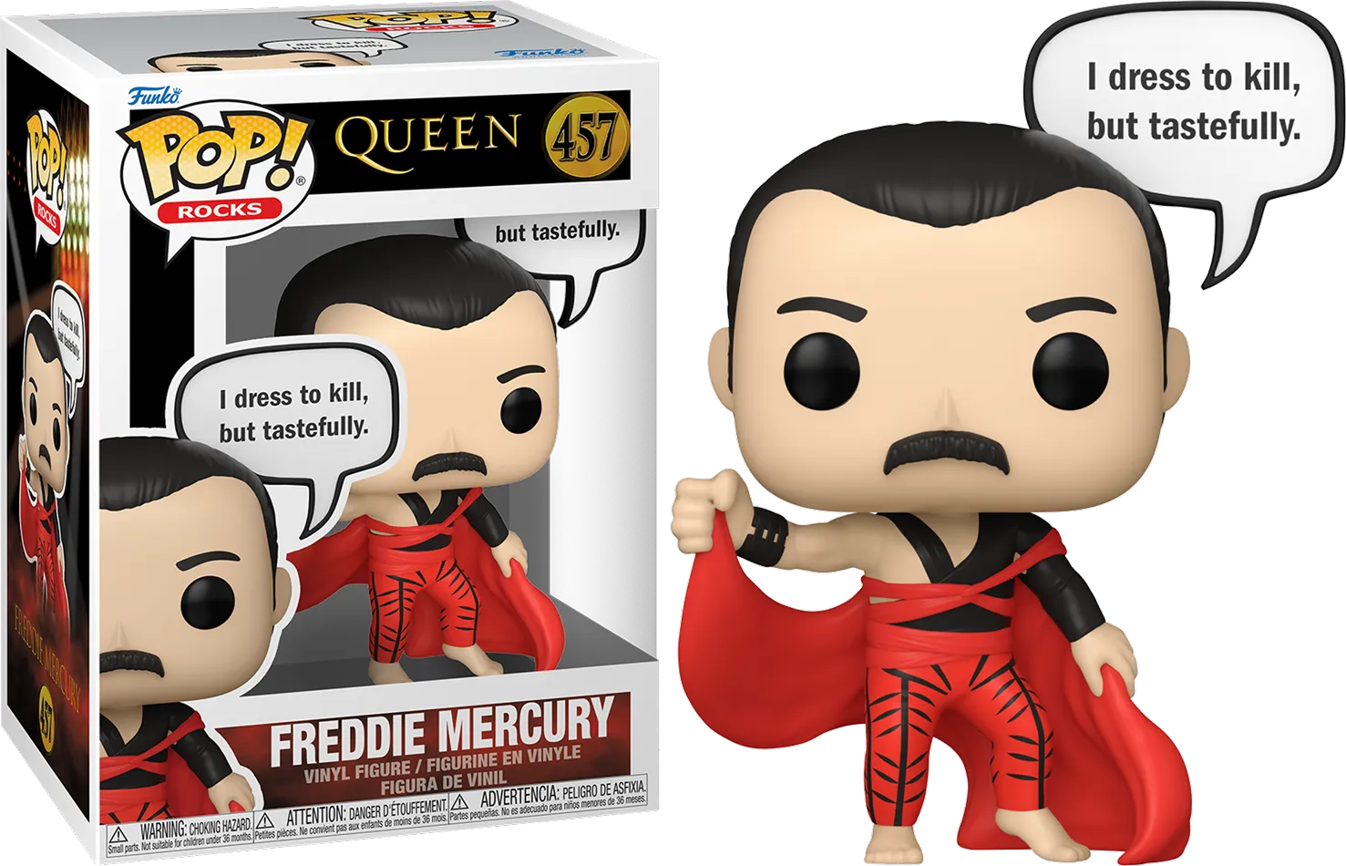 FUN83832 Pop! Sayings - Freddie Mercury Pop! Vinyl - Funko - Titan Pop Culture