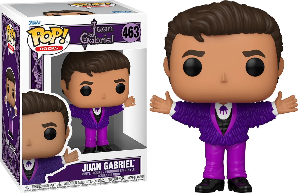 FUN83839 Juan Gabriel - Juan Gabriel (Purple Outfit) Pop! Vinyl - Funko - Titan Pop Culture