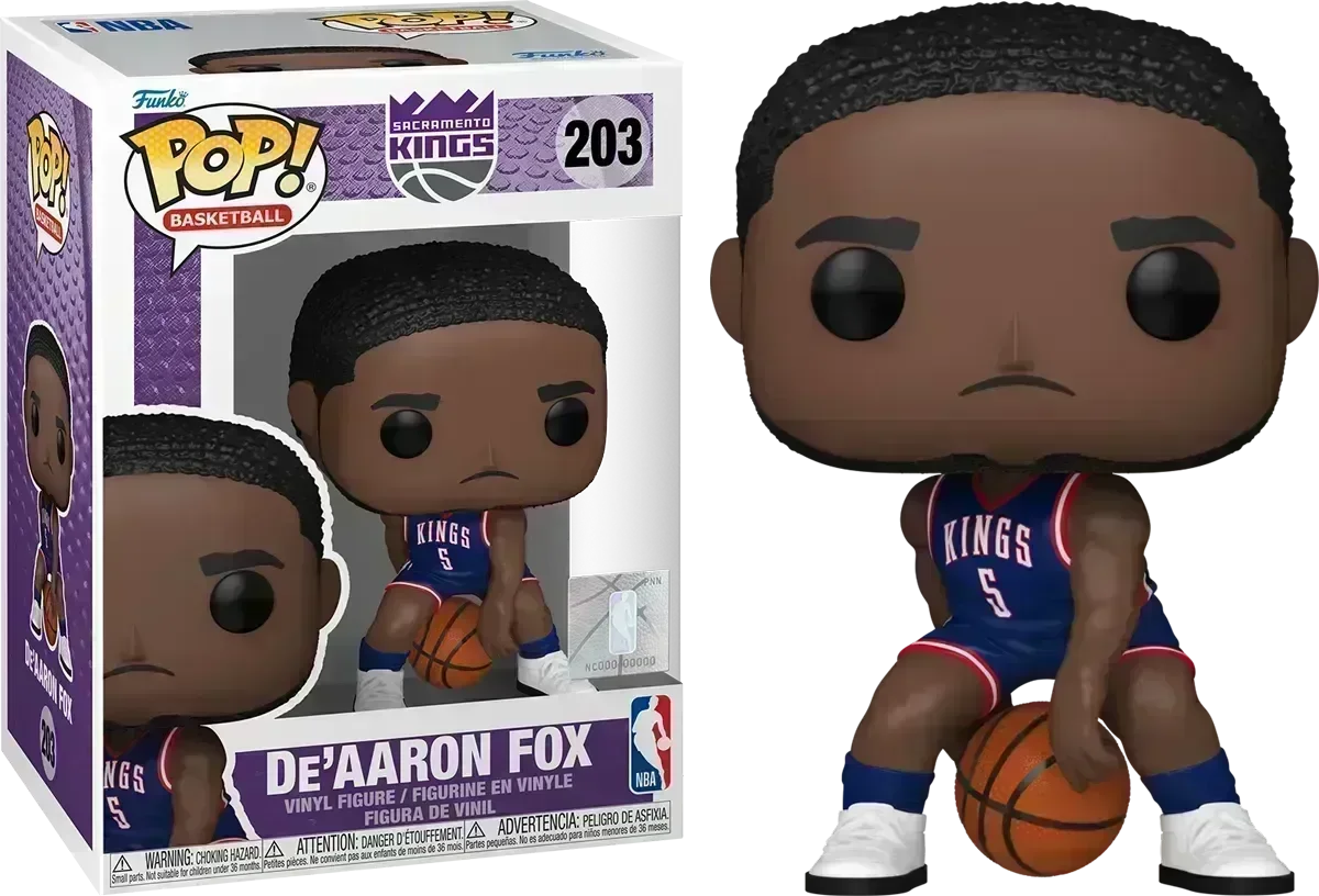FUN83846 NBA: Kings - De'Aaron Fox (City Edition 2024) Pop! Vinyl - Funko - Titan Pop Culture
