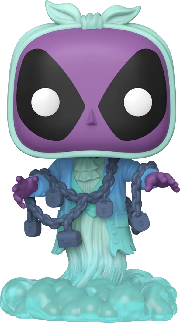 FUN83987 Deadpool: Literary Classics - Deadpool as Jacob Marley Pop! Vinyl - Funko - Titan Pop Culture