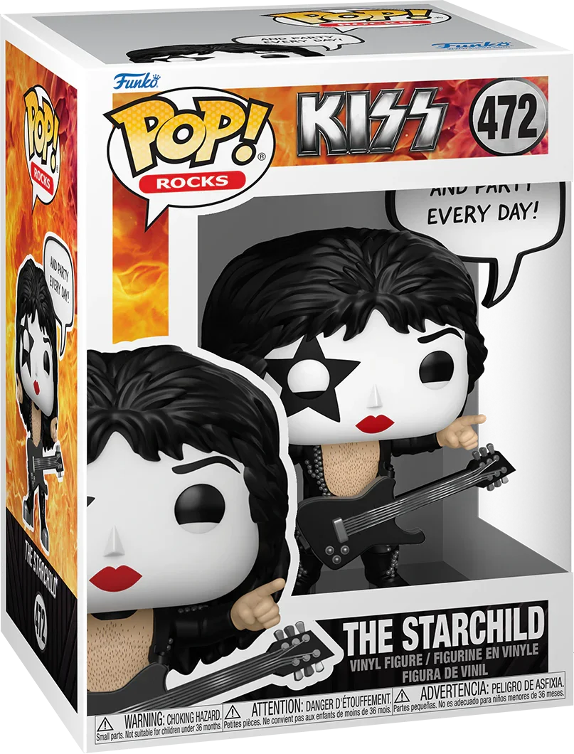 FUN84126 KISS - The Starchild (Rock & Roll All Night) Pop! Vinyl Sayings - Funko - Titan Pop Culture