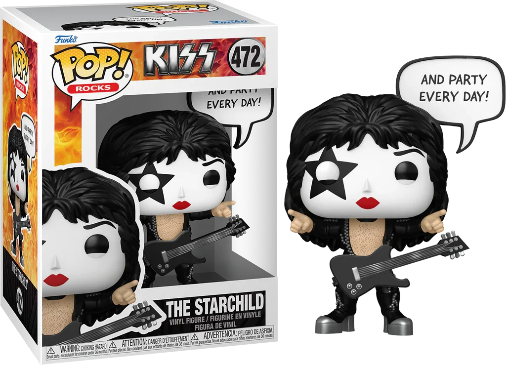 FUN84126 KISS - The Starchild (Rock & Roll All Night) Pop! Vinyl Sayings - Funko - Titan Pop Culture