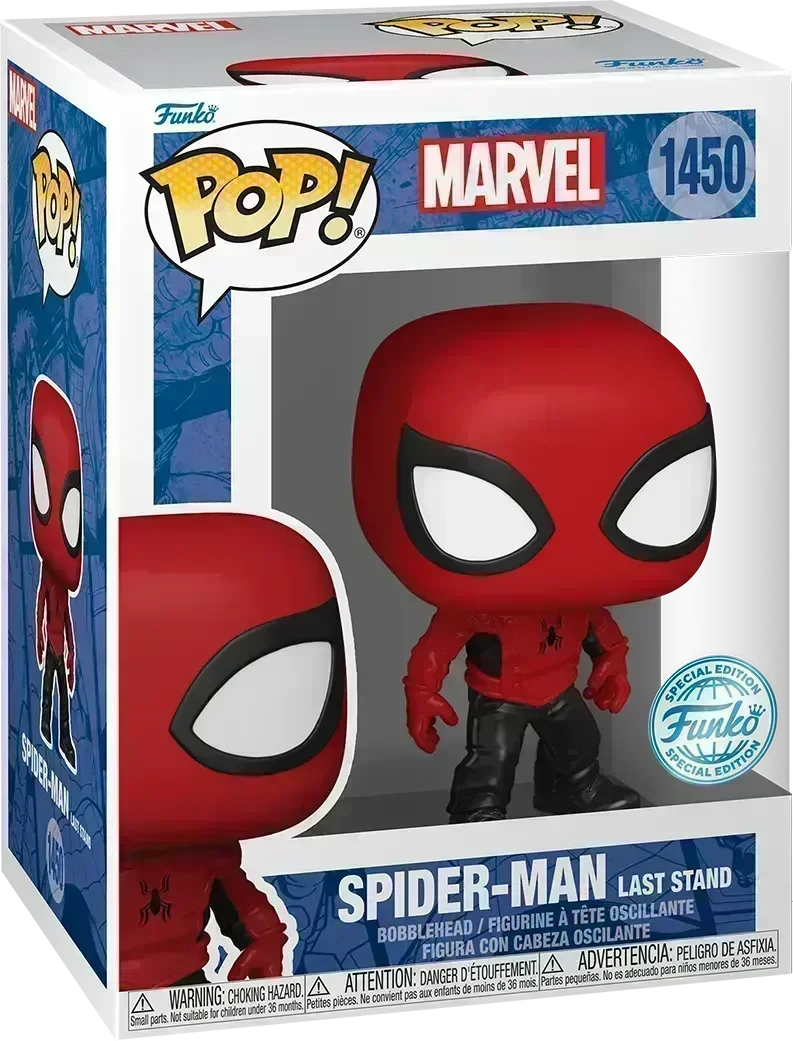 FUN84387 Marvel Comics - Spiderman (Last Stand) Pop! Vinyl [RS] - Funko - Titan Pop Culture