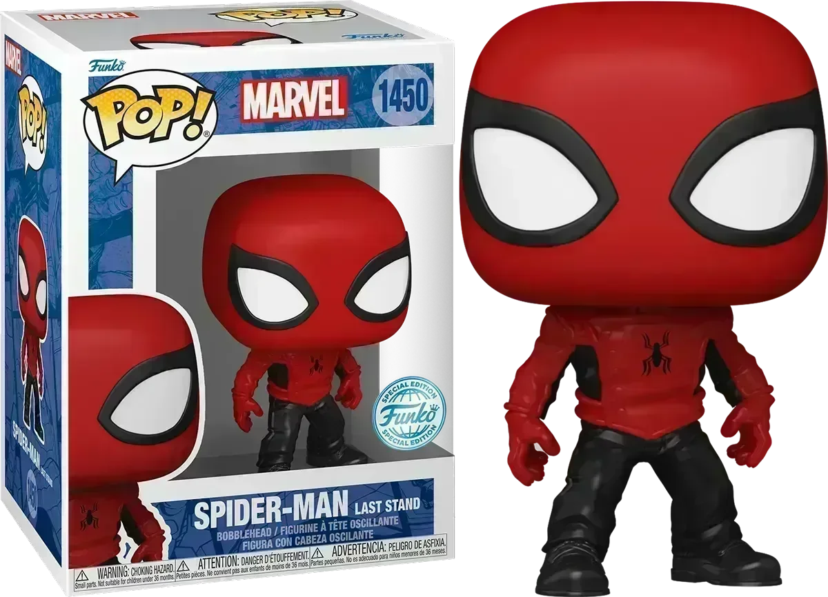 FUN84387 Marvel Comics - Spiderman (Last Stand) Pop! Vinyl [RS] - Funko - Titan Pop Culture