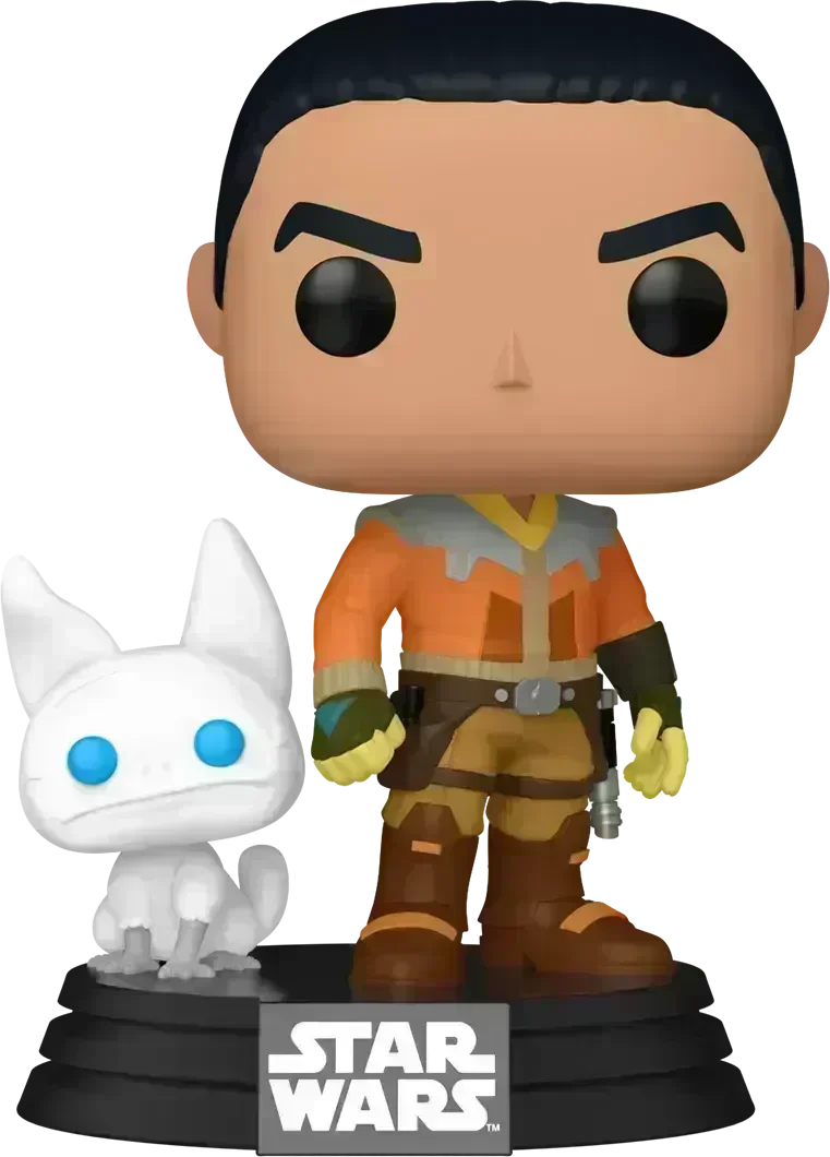 FUN84429 Star Wars: Rebels - Ezra with Loth-Cat US Exclusive Pop! Vinyl [RS] - Funko - Titan Pop Culture