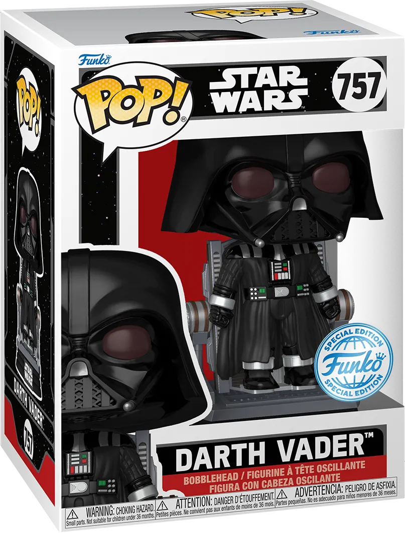 FUN84530 Star Wars - Darth Vader (Rebuild) US Exclusive Pop! Vinyl [RS] - Funko - Titan Pop Culture