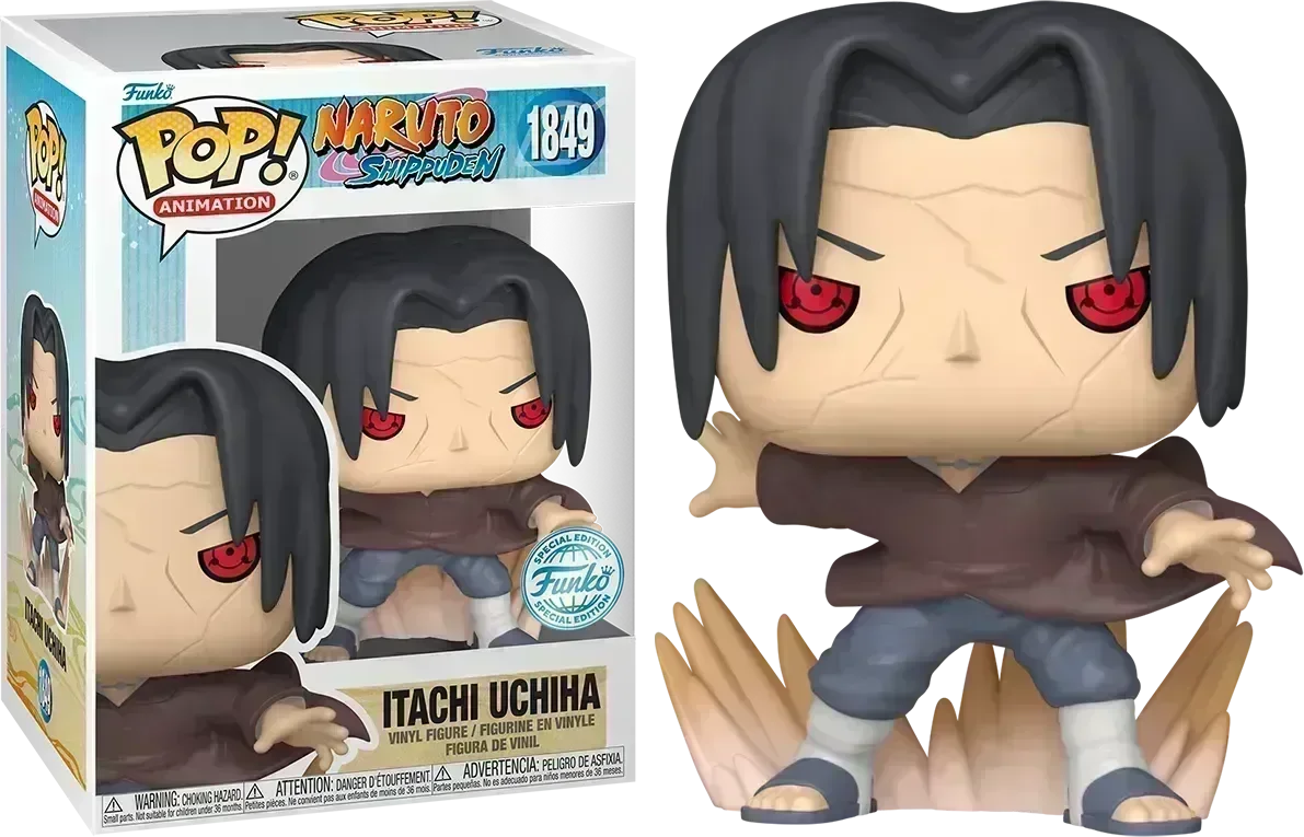 FUN84573 Naruto: Shippuden - Edo Itachi (with chase) US Exclusive Pop! Vinyl [RS] - Funko - Titan Pop Culture