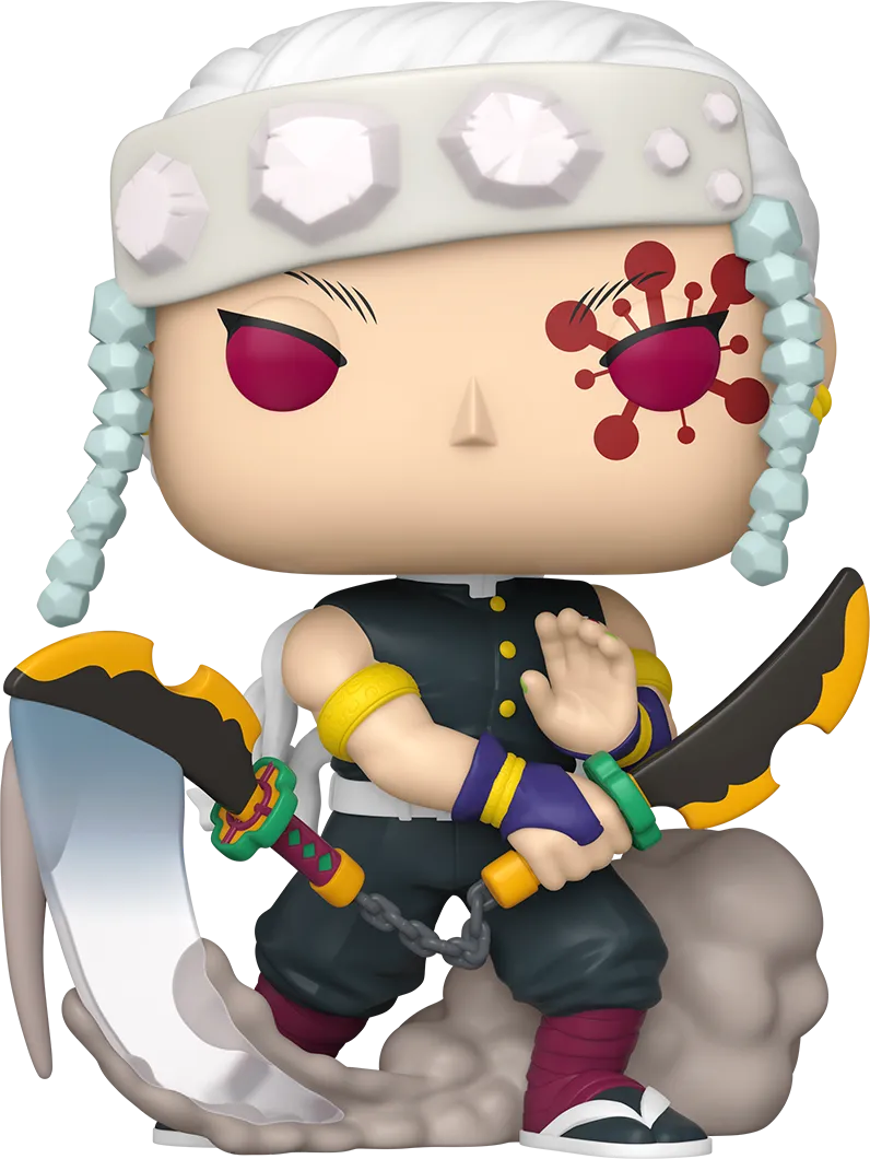 FUN84594 Demon Slayer - Tengen Uzui US Exclusive 10" Pop! Vinyl [RS] - Funko - Titan Pop Culture