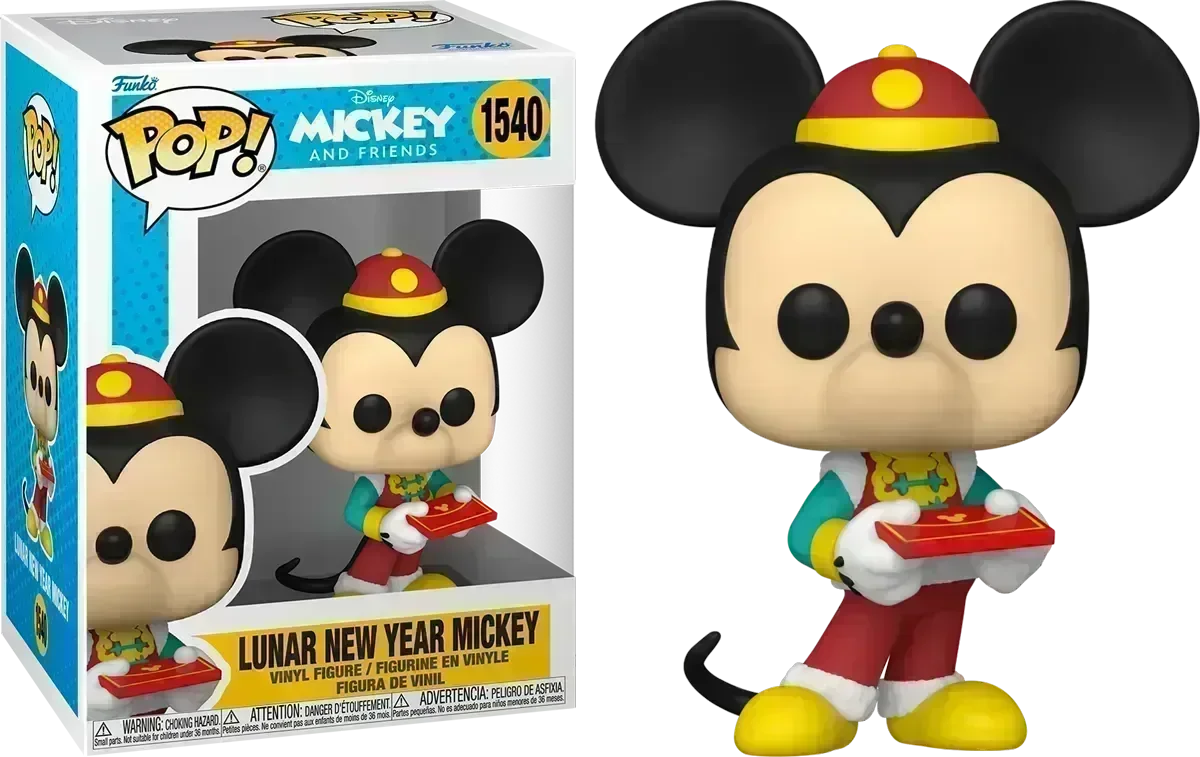 FUN84635 Disney: Mickey Around the World - Lunar New Year Mickey Pop! Vinyl - Funko - Titan Pop Culture