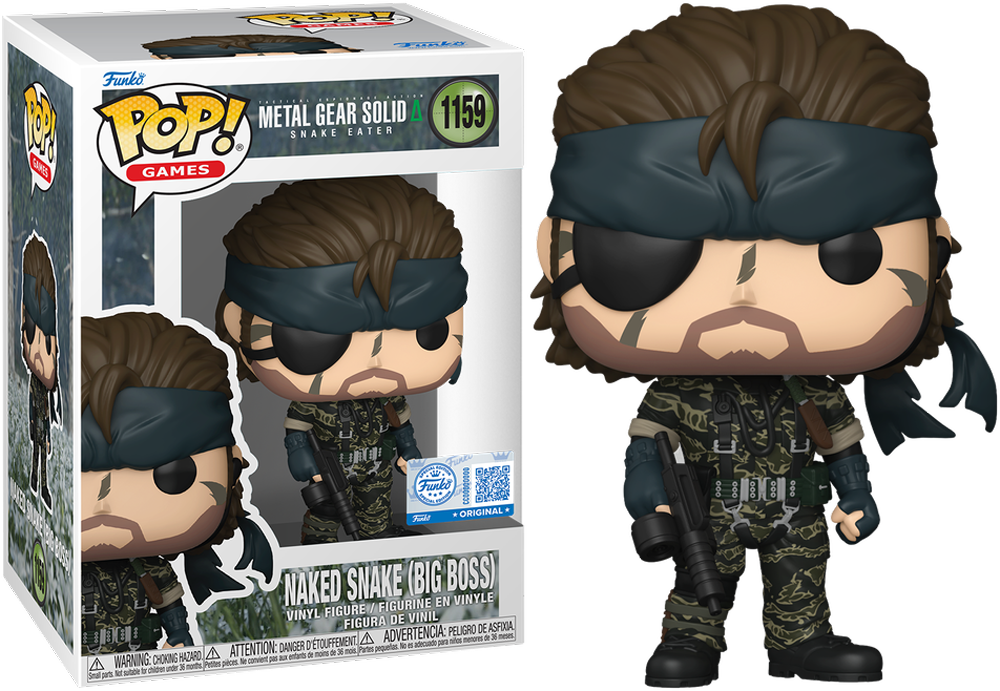 Metal Gear Solid 3 - Big Boss Pop! Vinyl exclusivo para EE. UU. [RS]