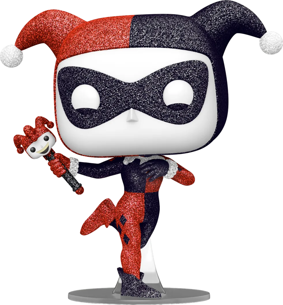 FUN84875 Batman: The Animated Series - Harley Quinn US Exclusive Diamond Glitter Pop! Vinyl [RS] - Funko - Titan Pop Culture