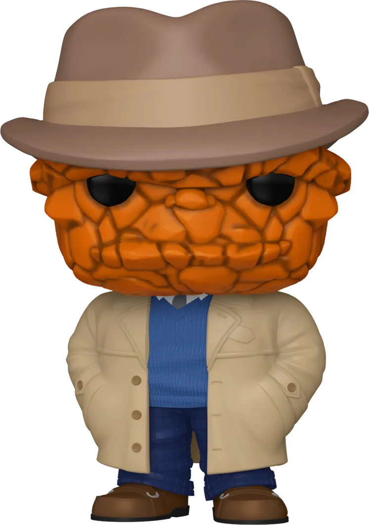 FUN84911 The Fantastic Four (2025) - The Thing (Trench Coat) US Exclusive Pop! Vinyl [RS] - Funko - Titan Pop Culture
