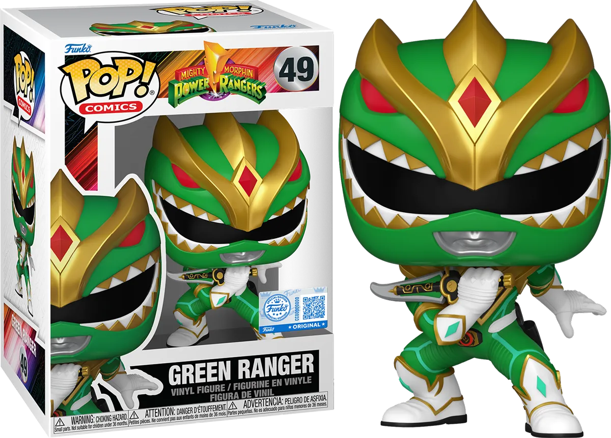 FUN84924 Power Rangers (1995) - Green Ranger US Exclusive Pop! Vinyl [RS] - Funko - Titan Pop Culture