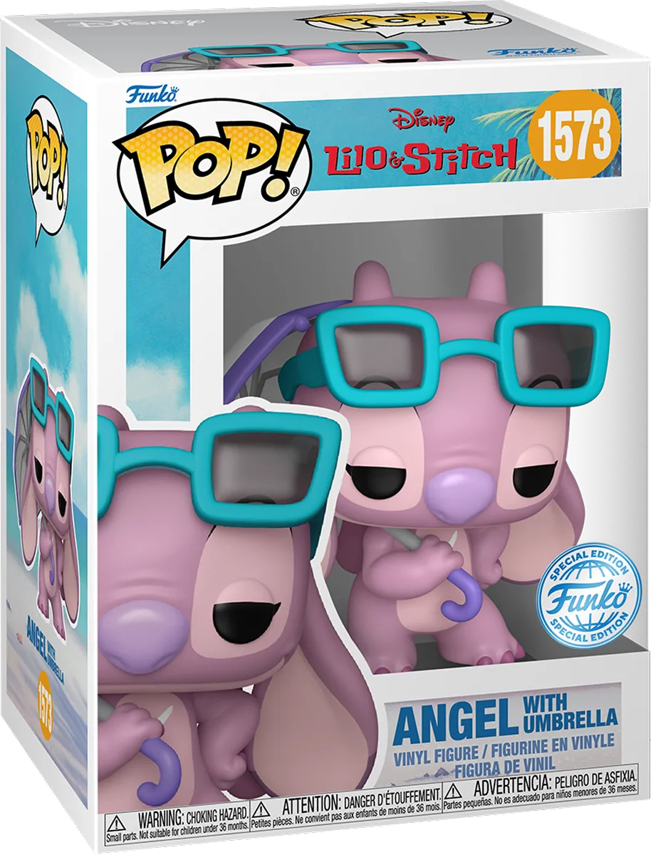 FUN84935 Lilo & Stitch - Angel with Umbrella US Exclusive Pop! Vinyl [RS] - Funko - Titan Pop Culture