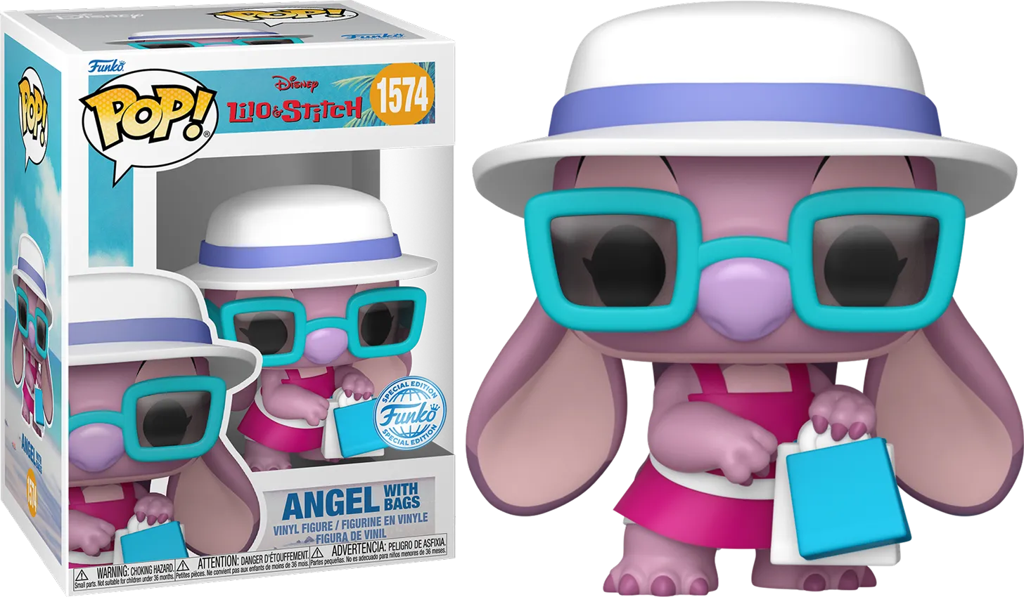 FUN84936 Lilo & Stitch - Angel with Bags US Exclusive Pop! Vinyl [RS] - Funko - Titan Pop Culture