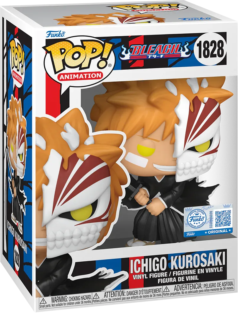 FUN84952 Bleach - Ichigo with Half Mask Pop! Vinyl [RS] - Funko - Titan Pop Culture